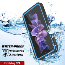 Load image into Gallery viewer, Galaxy S24 Water, Shock, Snow, dirt proof Extreme Series Slim Case [Light Blue]
