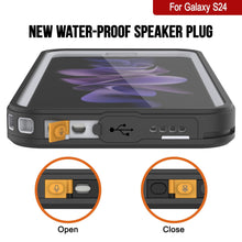 Load image into Gallery viewer, Galaxy S24 Water/ Shock/ Snow/ dirt proof [Extreme Series] Punkcase Slim Case [White]
