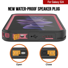 Load image into Gallery viewer, Galaxy S24 Water/ Shock/ Snowproof [Extreme Series] Slim Screen Protector Case [Pink]
