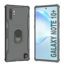 Load image into Gallery viewer, Punkcase Galaxy Note 10 Plus Case [Magnetix 2.0 Series] Clear Protective TPU Cover W/Kickstand [Grey]
