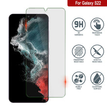 Load image into Gallery viewer, Galaxy S22  White Punkcase Glass SHIELD Tempered Glass Screen Protector 0.33mm Thick 9H Glass
