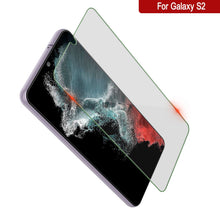 Load image into Gallery viewer, Galaxy S22  Gold Punkcase Glass SHIELD Tempered Glass Screen Protector 0.33mm Thick 9H Glass
