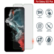 Load image into Gallery viewer, Galaxy S22+ Plus Clear Punkcase Glass SHIELD Tempered Glass Screen Protector 0.33mm Thick 9H Glass
