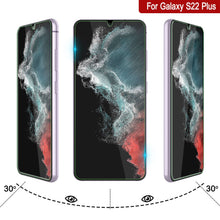 Load image into Gallery viewer, Galaxy S22+ Plus White Punkcase Glass SHIELD Tempered Glass Screen Protector 0.33mm Thick 9H Glass
