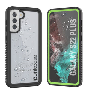 Galaxy S22+ Plus Water/ Shockproof [Extreme Series] Screen Protector Case [Light Green]