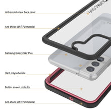 Load image into Gallery viewer, Galaxy S22+ Plus Water/ Shock/ Snowproof [Extreme Series] Slim Screen Protector Case [Pink]
