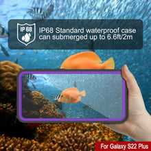 Load image into Gallery viewer, Galaxy S22+ Plus Water/ Shockproof [Extreme Series] Slim Screen Protector Case [Purple]
