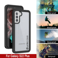 Load image into Gallery viewer, Galaxy S22+ Plus Water/ Shockproof [Extreme Series] With Screen Protector Case [Black]

