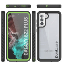 Load image into Gallery viewer, Galaxy S22+ Plus Water/ Shockproof [Extreme Series] Screen Protector Case [Light Green]
