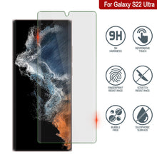 Load image into Gallery viewer, Galaxy S22 Ultra Gold Punkcase Glass SHIELD Tempered Glass Screen Protector 0.33mm Thick 9H Glass
