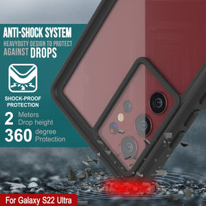 Galaxy S22 Ultra Water/ Shock/ Snowproof [Extreme Series]  Screen Protector Case [Teal]