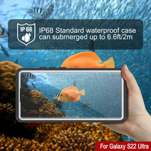 Load image into Gallery viewer, Galaxy S22 Ultra Water/ Shock/ Snow/ dirt proof [Extreme Series] Punkcase Slim Case [White]
