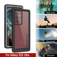 Load image into Gallery viewer, Galaxy S22 Ultra Water/ Shock/ Snow/ dirt proof [Extreme Series] Punkcase Slim Case [White]
