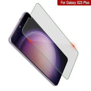 Galaxy S23+ Plus White Punkcase Glass SHIELD Tempered Glass Screen Protector 0.33mm Thick 9H Glass