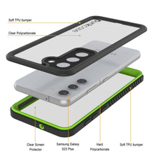 Load image into Gallery viewer, Galaxy S23+ Plus Water/ Shockproof [Extreme Series] Screen Protector Case [Light Green]
