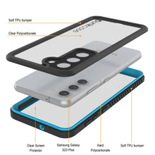 Load image into Gallery viewer, Galaxy S23+ Plus Water/ Shock/ Snow/ dirt proof [Extreme Series] Slim Case [Light Blue]
