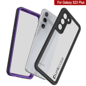 Galaxy S23+ Plus Water/ Shockproof [Extreme Series] Slim Screen Protector Case [Purple]