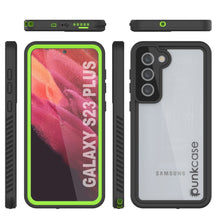 Load image into Gallery viewer, Galaxy S23+ Plus Water/ Shockproof [Extreme Series] Screen Protector Case [Light Green]
