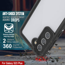 Load image into Gallery viewer, Galaxy S23+ Plus Waterproof Case, Punkcase StudStar White Thin 6.6ft Underwater IP68 Shock/Snow Proof
