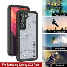 Load image into Gallery viewer, Galaxy S24+ Plus Waterproof Case PunkCase StudStar Clear Thin 6.7ft Underwater IP68 Shock/Snow Proof
