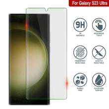 Load image into Gallery viewer, Galaxy S23 Ultra Gold Punkcase Glass SHIELD Tempered Glass Screen Protector 0.33mm Thick 9H Glass
