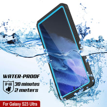 Load image into Gallery viewer, Galaxy S23 Ultra Water/ Shock/ Snow/ dirt proof [Extreme Series] Slim Case [Light Blue]
