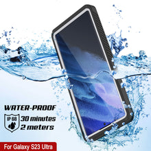 Load image into Gallery viewer, Galaxy S23 Ultra Water/ Shock/ Snow/ dirt proof [Extreme Series] Punkcase Slim Case [White]
