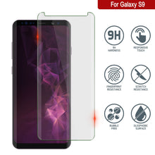 Load image into Gallery viewer, Galaxy S9  Black Punkcase Glass SHIELD Tempered Glass Screen Protector 0.33mm Thick 9H Glass
