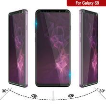 Load image into Gallery viewer, Galaxy S9  Black Punkcase Glass SHIELD Tempered Glass Screen Protector 0.33mm Thick 9H Glass
