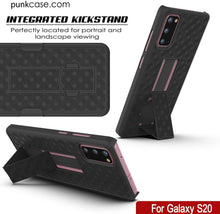 Load image into Gallery viewer, Galaxy S24 Case, Punkcase Holster Belt Clip With Screen Protector [Dark Green]
