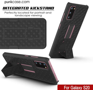 Galaxy S24 Case, Punkcase Holster Belt Clip With Screen Protector [Yellow]