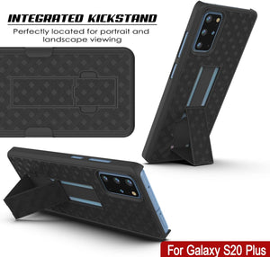 Galaxy S24 Plus Case, Punkcase Holster Belt Clip With Screen Protector [Lilac]