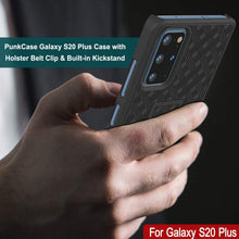 Load image into Gallery viewer, Galaxy S24 Plus Case, Punkcase Holster Belt Clip With Screen Protector [Light Blue]
