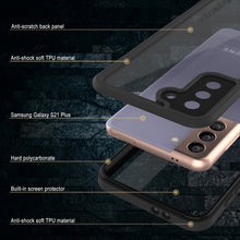 Load image into Gallery viewer, Galaxy S21+ Plus Waterproof Case PunkCase StudStar Clear Thin 6.6ft Underwater IP68 Shock/Snow Proof
