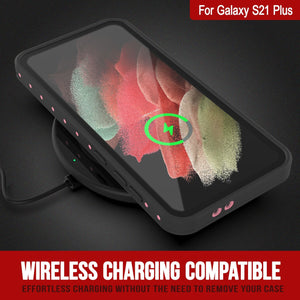 Galaxy S22+ Plus Waterproof Case PunkCase StudStar Pink Thin 6.6ft Underwater IP68 Shock/Snow Proof