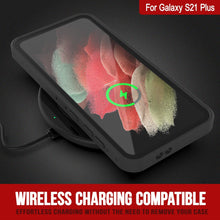 Load image into Gallery viewer, Galaxy S22+ Plus Waterproof Case PunkCase StudStar Black Thin 6.6ft Underwater IP68 Shock/Snow Proof
