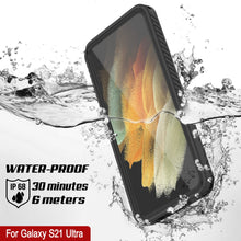Load image into Gallery viewer, Galaxy S21 Ultra Water/Shockproof [Extreme Series] With Screen Protector Case [Black]

