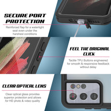 Load image into Gallery viewer, Galaxy S21 Ultra Water/Shockproof [Extreme Series] With Screen Protector Case [Black]
