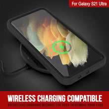 Load image into Gallery viewer, Galaxy S21 Ultra Water/Shockproof [Extreme Series] With Screen Protector Case [Black]
