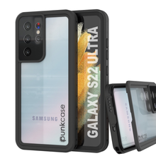 Load image into Gallery viewer, Galaxy S22 Ultra Waterproof Case PunkCase StudStar Clear Thin 6.6ft Underwater IP68 Shock/Snow Proof
