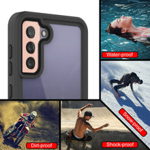 Load image into Gallery viewer, Galaxy S21 Water/Shockproof [Extreme Series] With Screen Protector Case [Black]
