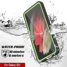 Load image into Gallery viewer, Galaxy S21 Water/Shockproof [Extreme Series] Screen Protector Case [Light Green]
