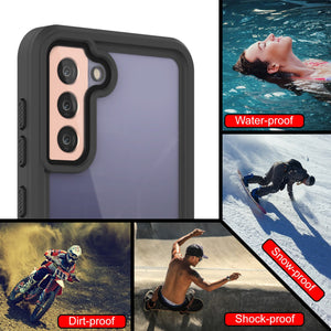 Galaxy S21 Water/Shockproof [Extreme Series] Screen Protector Case [Light Green]