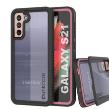 Load image into Gallery viewer, Galaxy S21 Water/Shock/Snowproof [Extreme Series] Slim Screen Protector Case [Pink]

