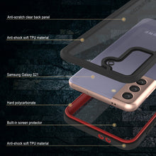 Load image into Gallery viewer, Galaxy S21 Water/Shock/Snowproof [Extreme Series] Slim Screen Protector Case [Red]
