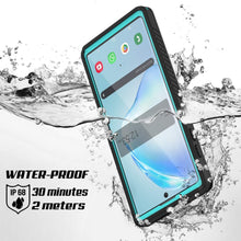 Load image into Gallery viewer, Galaxy Note 10 Case, Punkcase [Extreme Series] Armor Cover W/ Built In Screen Protector [Teal]
