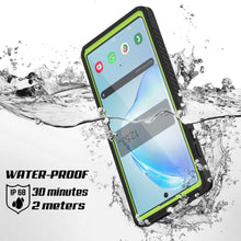 Load image into Gallery viewer, Galaxy Note 10 Case, Punkcase [Extreme Series] Armor Cover W/ Built In Screen Protector [Light Green]
