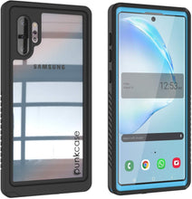 Load image into Gallery viewer, Galaxy Note 10+ Plus Case, Punkcase [Extreme Series] Armor Cover W/ Built In Screen Protector [Light Blue]
