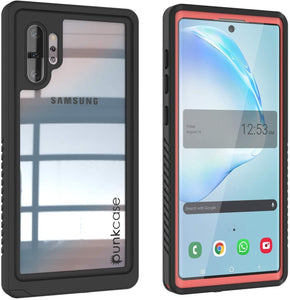 Galaxy Note 10+ Plus Case, Punkcase [Extreme Series] Armor Cover W/ Built In Screen Protector [Pink]
