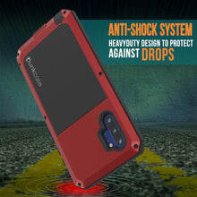 Load image into Gallery viewer, Galaxy Note 10+ Plus  Case, PUNKcase Metallic Red Shockproof  Slim Metal Armor Case [Red]
